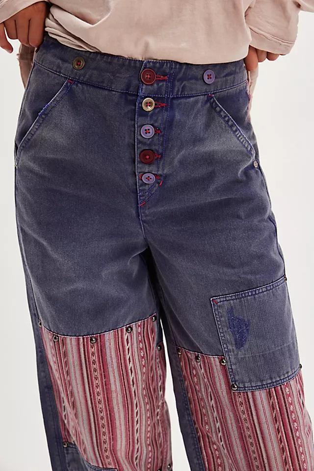 La Vie Patched Pants Product Image