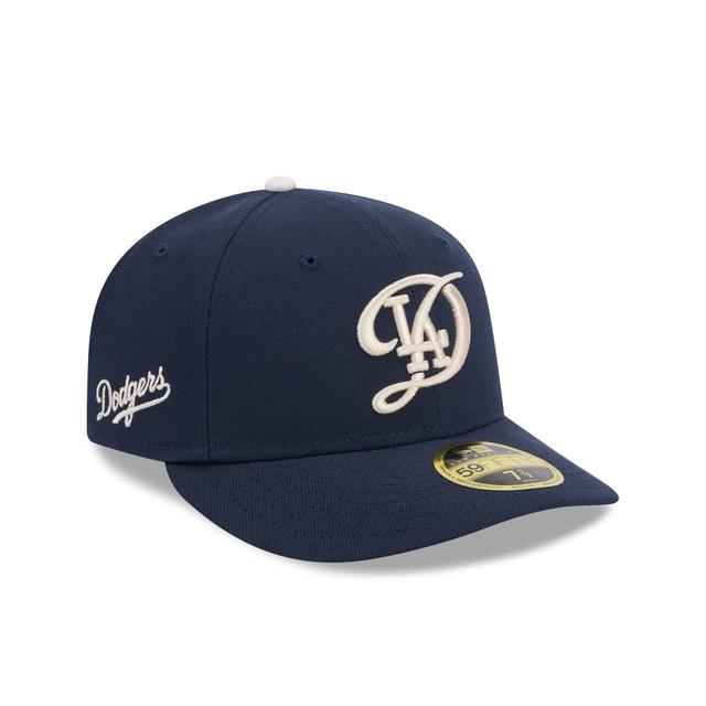 Los Angeles Dodgers City Connect Low Profile 59FIFTY Fitted Hat Male Product Image