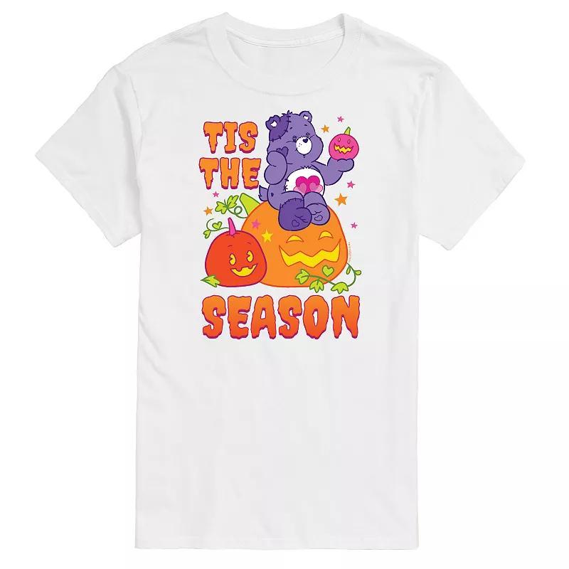 Big & Tall Care Bears Tis The Season Halloween Tee, Mens Blue Product Image