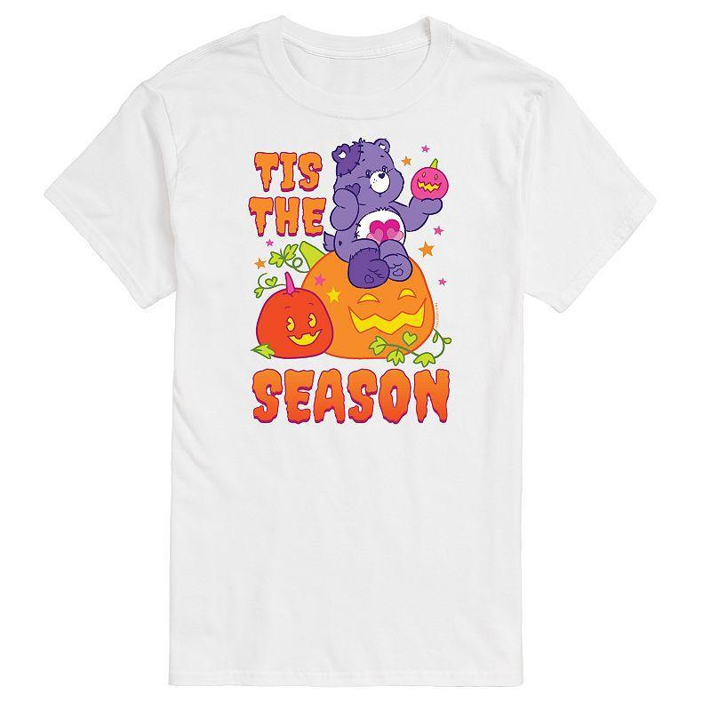 Big & Tall Care Bears Tis The Season Halloween Tee, Mens Blue Product Image