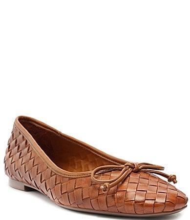 Schutz Womens Arissa Woven Slip On Flats Product Image