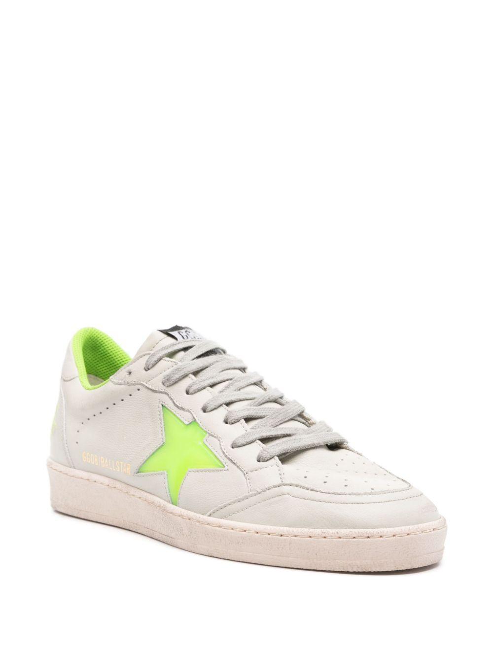 GOLDEN GOOSE Ballstar In White Product Image