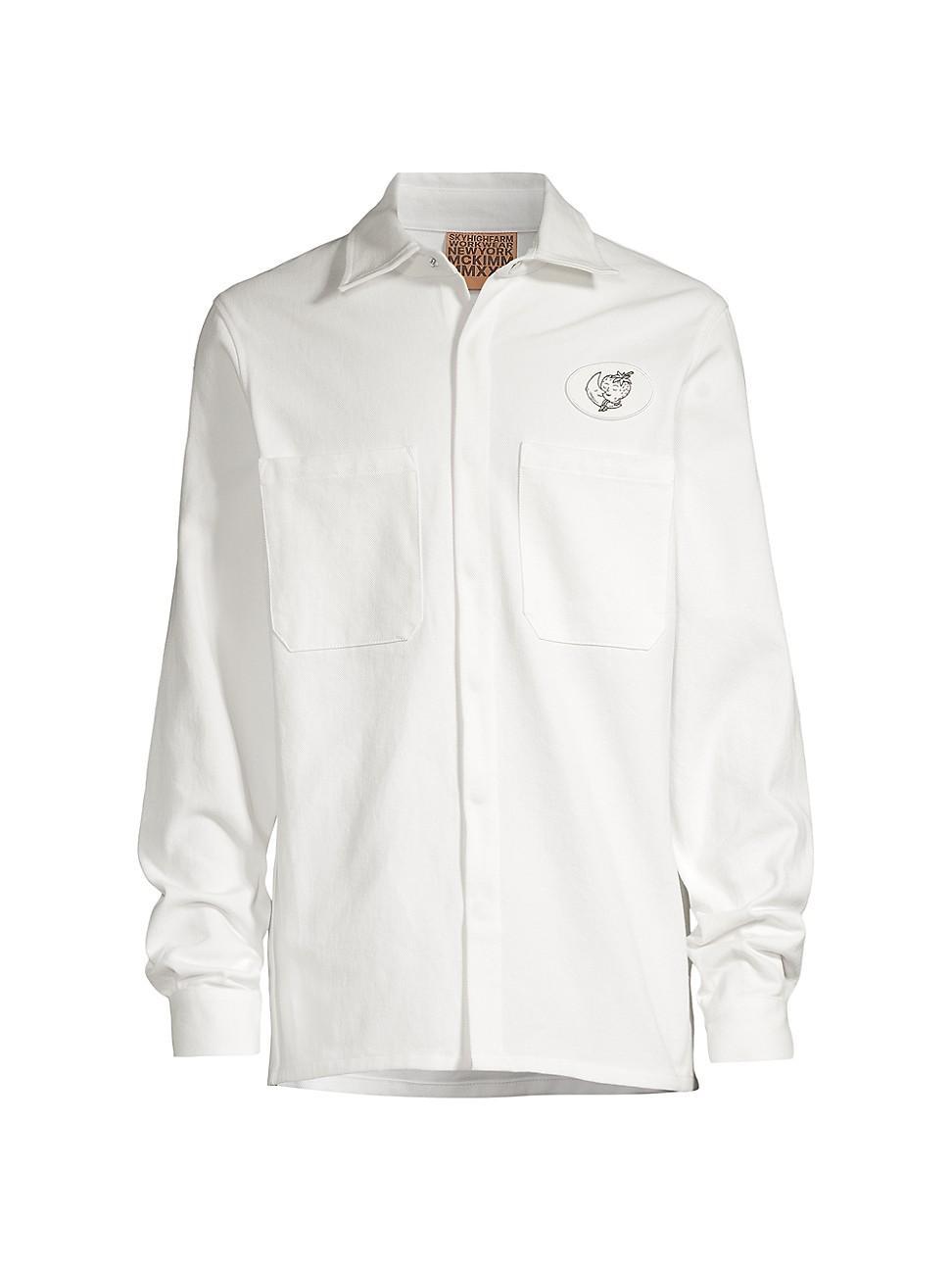 Mens Sky High Farm x Alastair McKimm Cotton Workwear Shirt Product Image