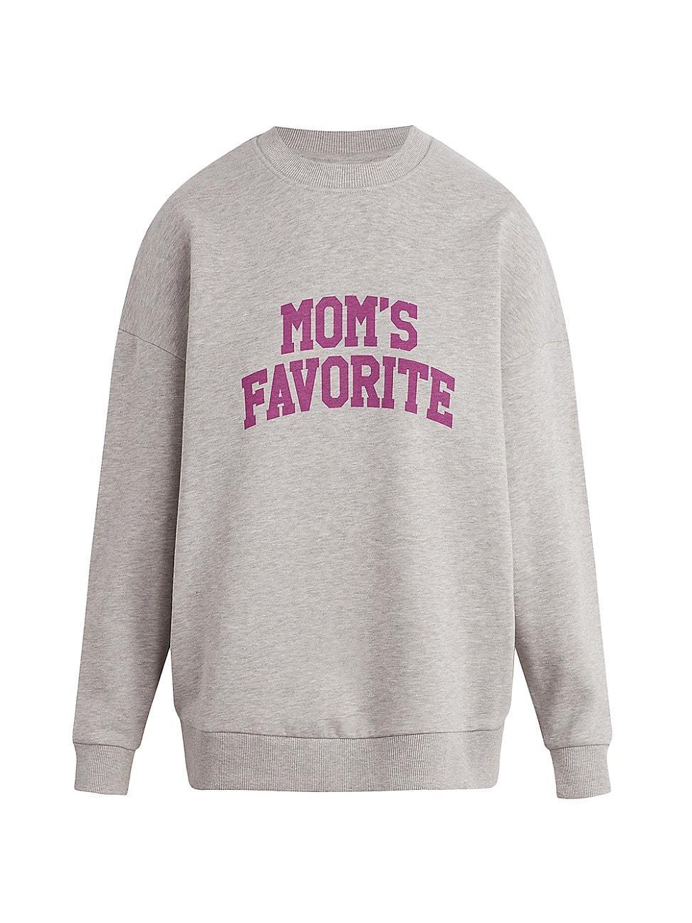 Womens Moms Favorite Cotton Sweatshirt Product Image