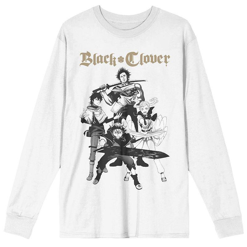 Mens Black Clover Group Graphic Tee Product Image