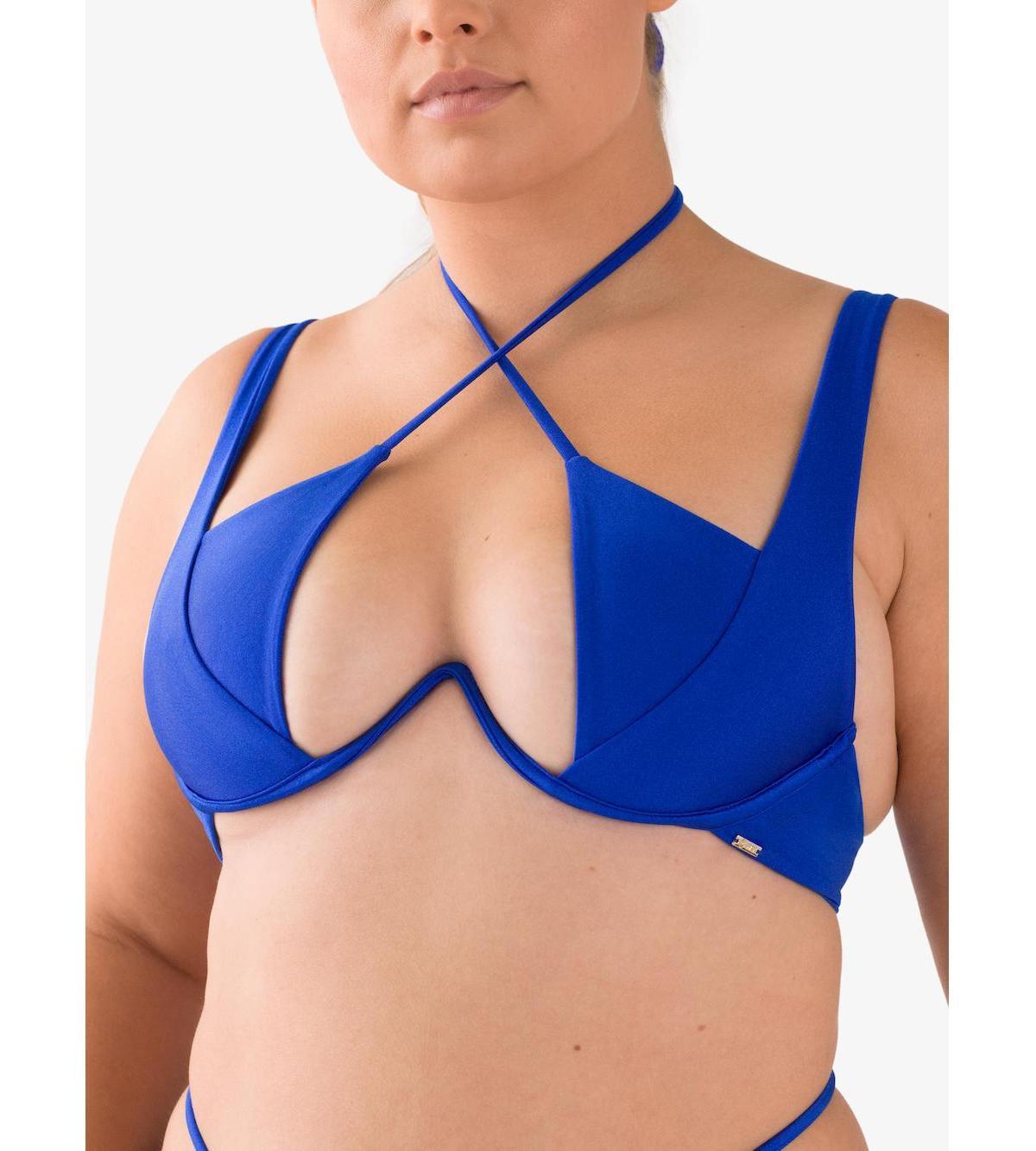 Womens Heart Bikini Top Product Image