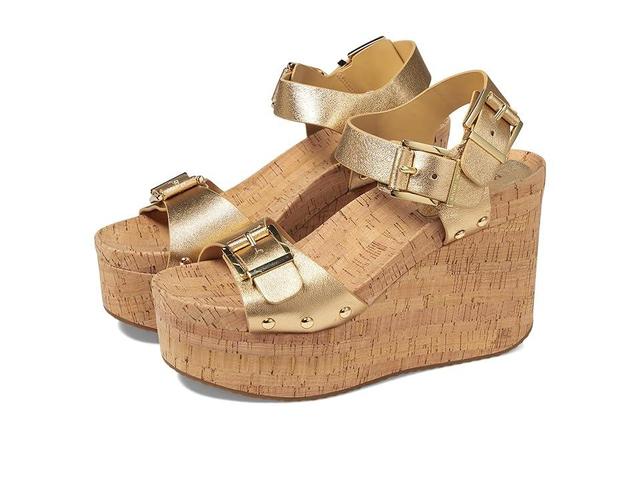 MICHAEL Michael Kors Colby Wedge (Pale ) Women's Sandals Product Image