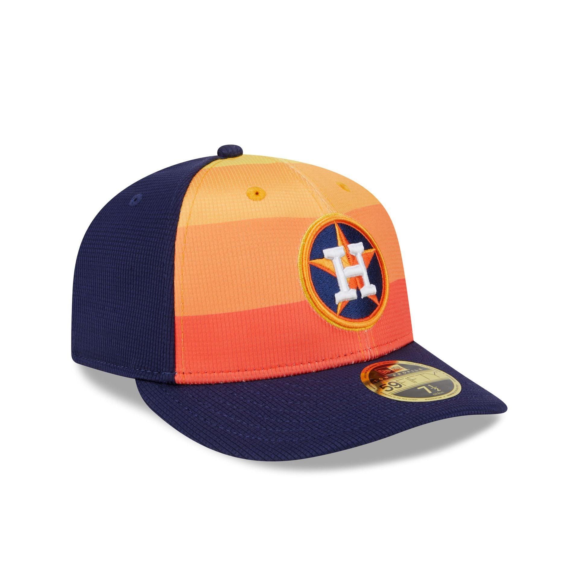 Houston Astros 2024 Batting Practice Low Profile 59FIFTY Fitted Hat Male Product Image