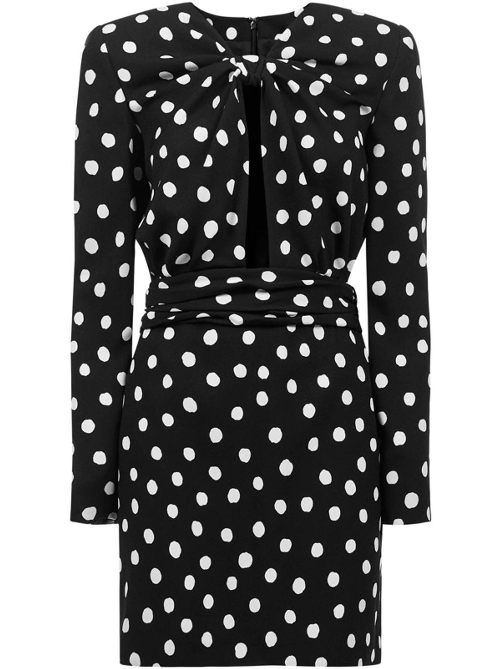 SAINT LAURENT Dress In Black Product Image