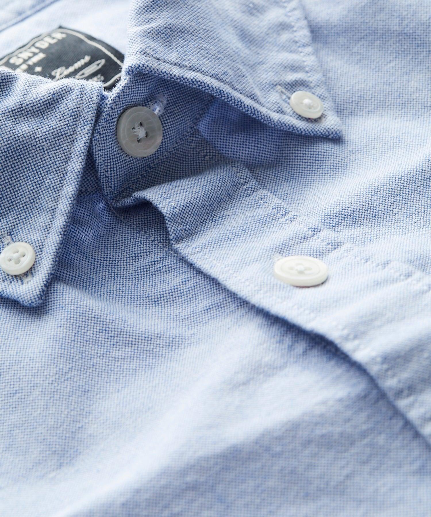 Japanese Selvedge Oxford Button Down Shirt Product Image