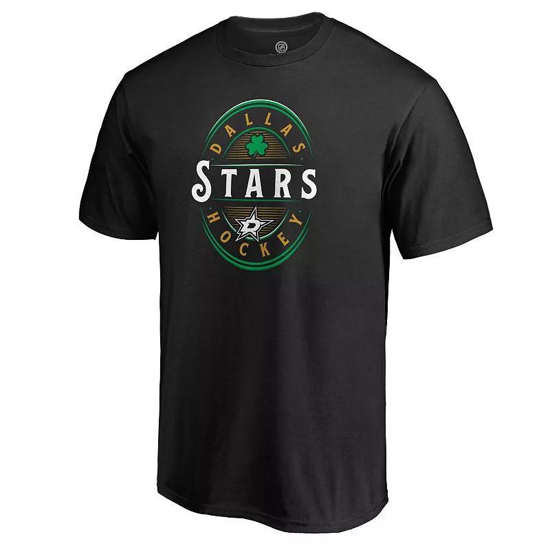 Mens Fanatics Branded Black Dallas Stars St. Patricks Day Forever Lucky T-Shirt Product Image