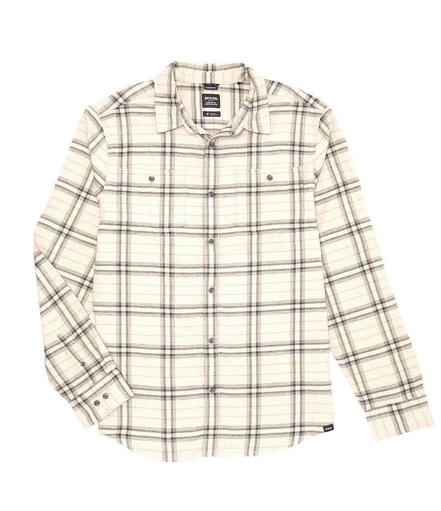 prAna Dolberg Flannel Long-Sleeve Organic Materials Woven Shirt Product Image