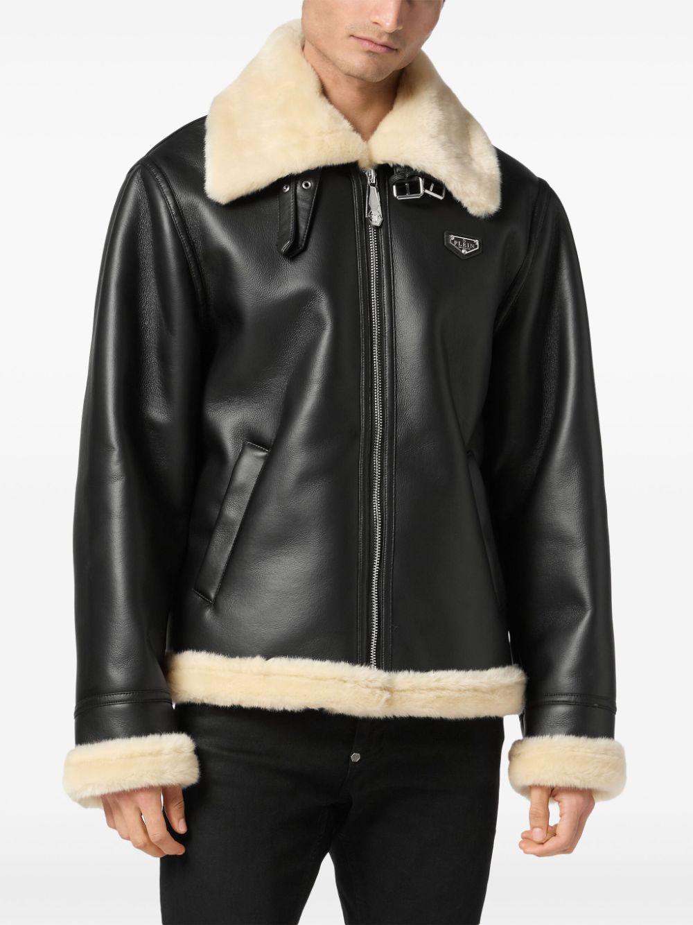 Eco shearling jacket Product Image