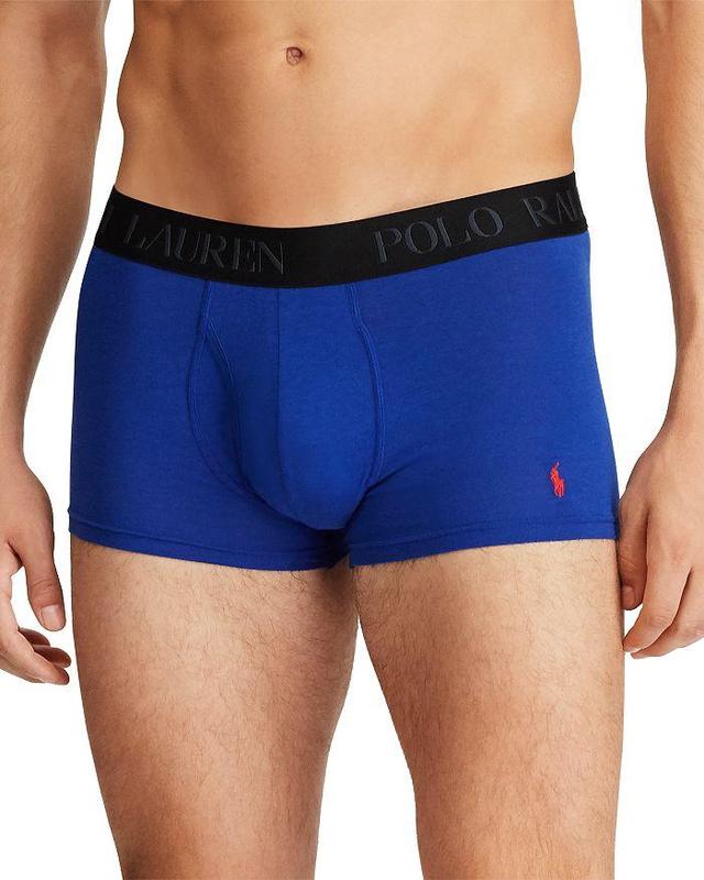 Lux 4d-flex Cotton Modal Boxer Brief 3-pack In Royal,red,black Product Image