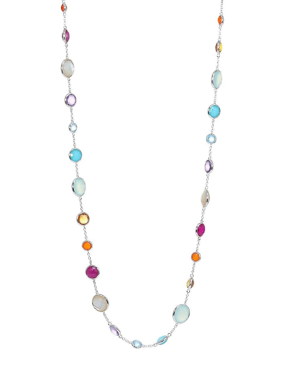 Womens Lollipop Lollitini Sterling Silver & Multi-Stone Necklace Product Image