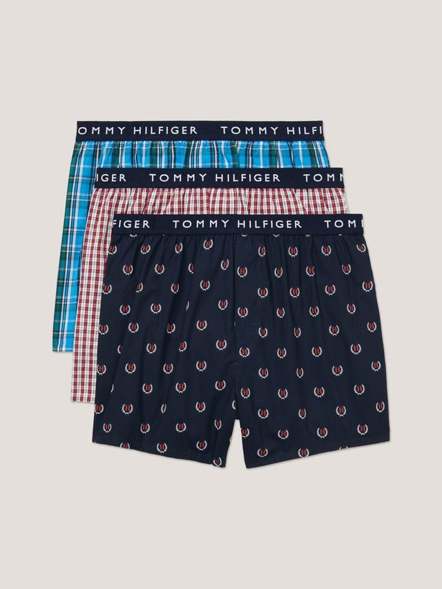 Tommy Hilfiger Men's Cotton Classics Slim Fit Boxer 3-Pack Product Image