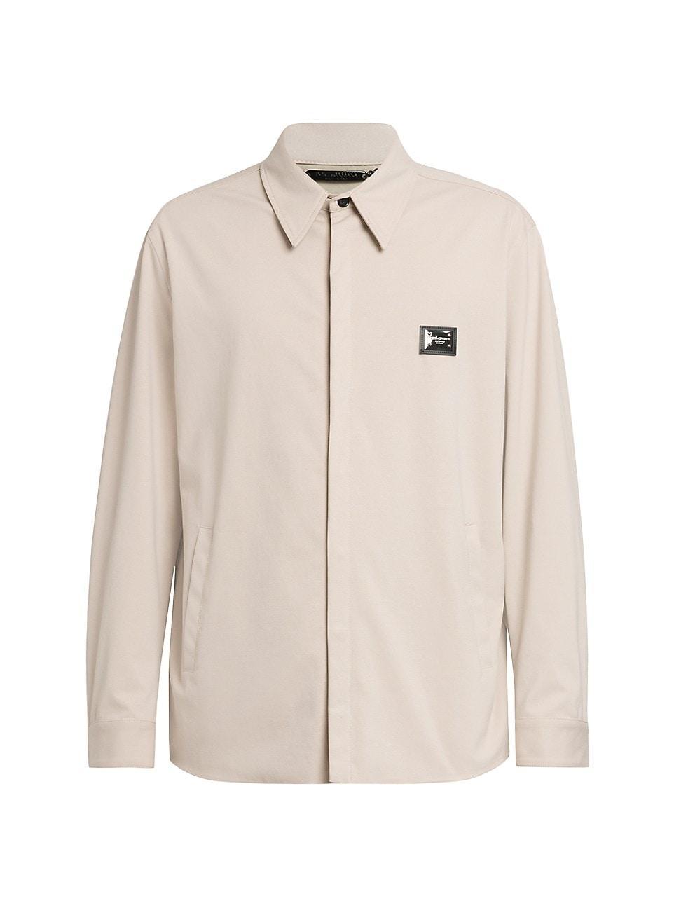 Mens Cotton-Blend Button-Front Jacket Product Image