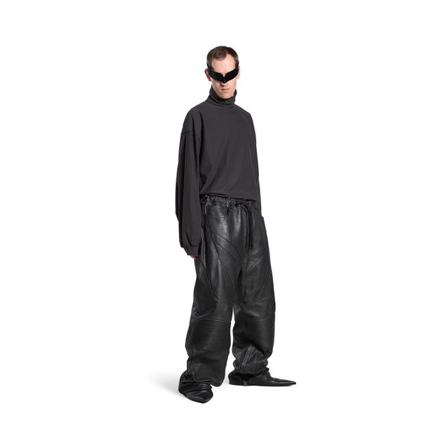 Biker Baggy Pants in Black Product Image