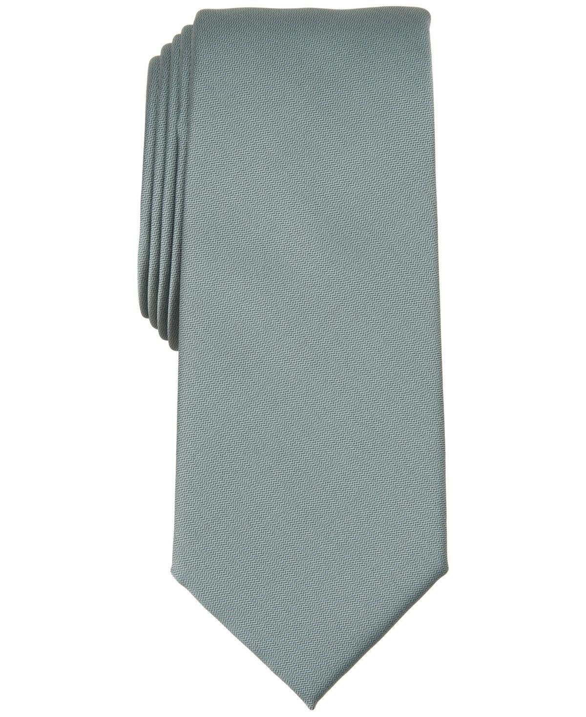 Alfani Mens Solid Texture Slim Tie, Created for Macys Product Image