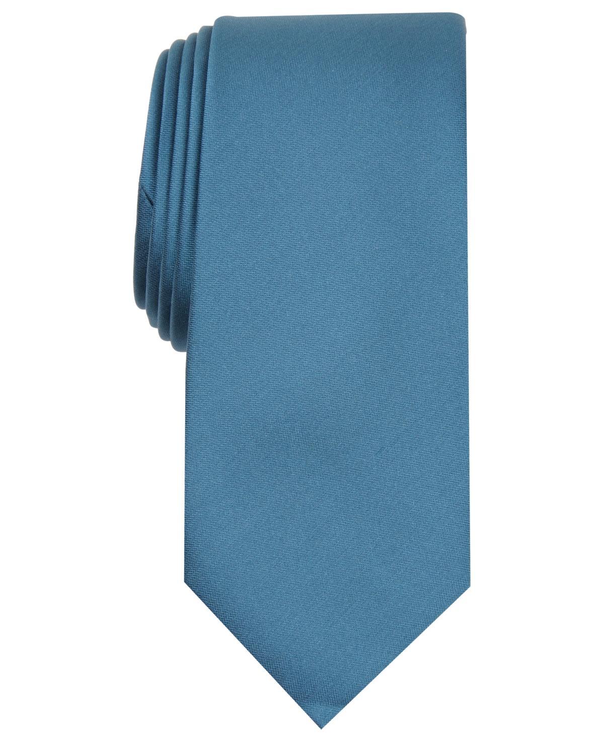 Alfani Mens Solid Texture Slim Tie, Created for Macys Product Image