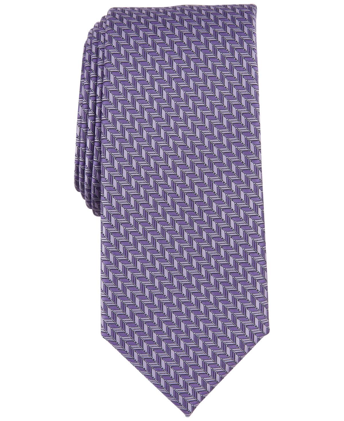 Alfani Mens Slim Geometric Tie, Created for Macys Product Image