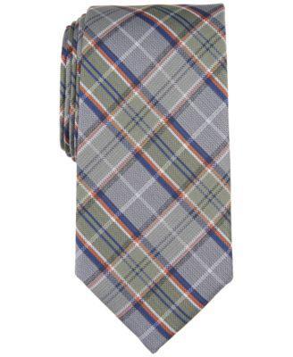 Men's Lewis Plaid Tie, Created for Macy's Product Image