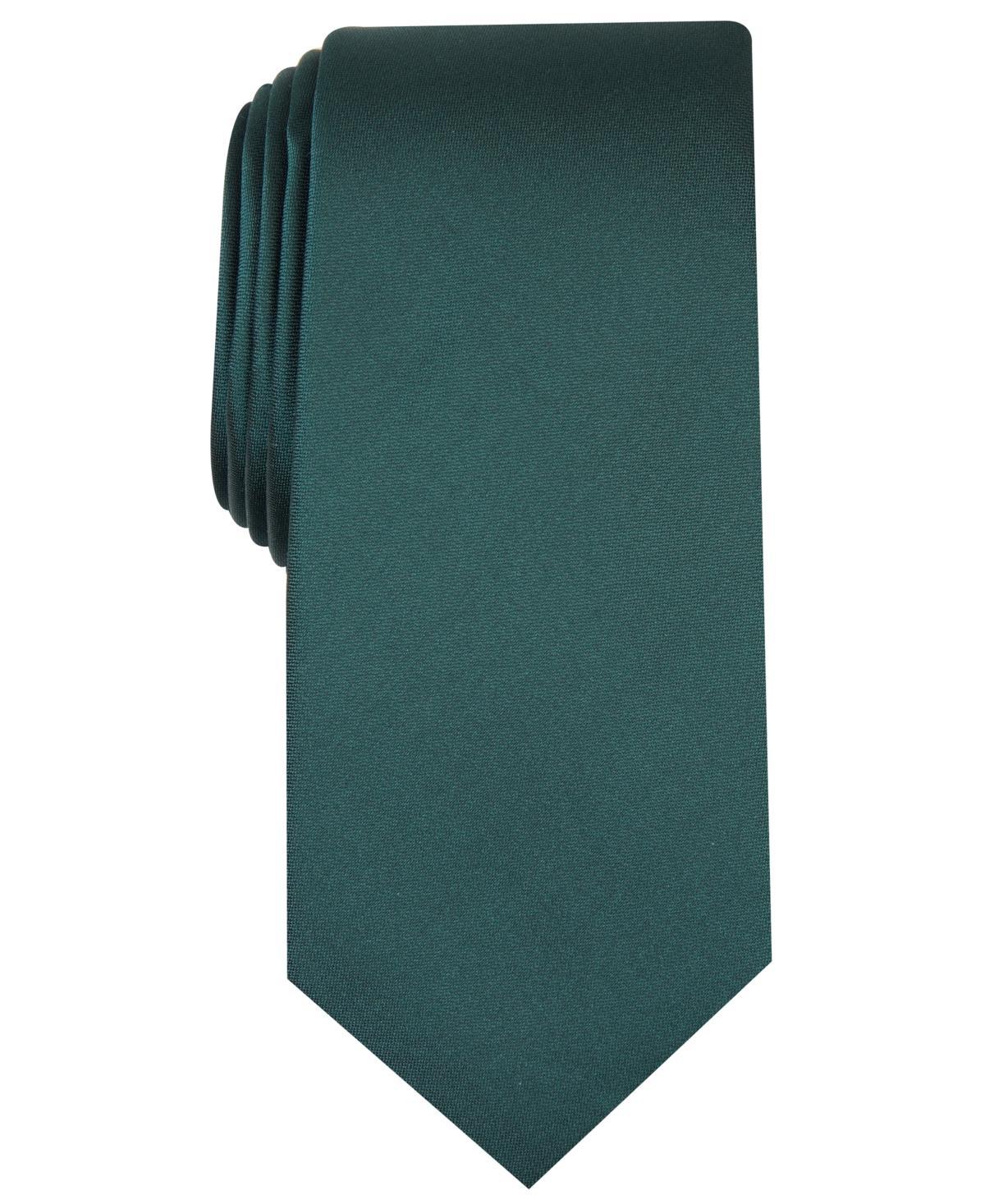 Alfani Mens Solid Texture Slim Tie, Created for Macys Product Image