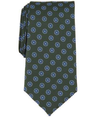 Men's Meyers Neat Medallion Tie, Created for Macy's Product Image