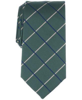 Men's Corson Classic Grid Tie, Created for Macy's  Product Image