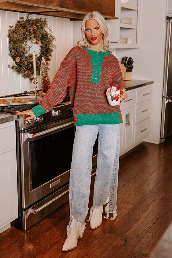 Feeling Festive Knit Sweater Product Image