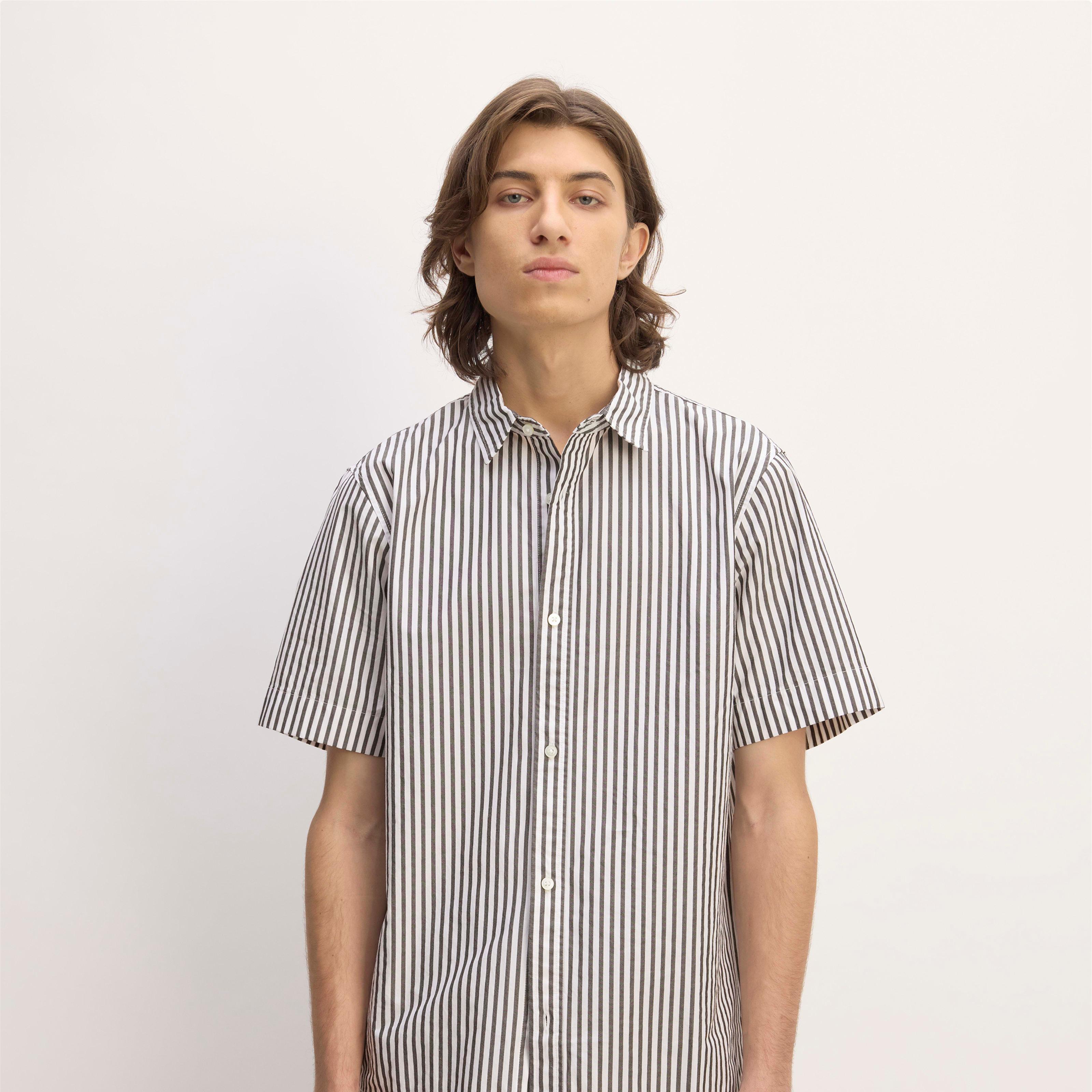 Mens Supima Short-Sleeve Poplin Shirt by Everlane Product Image