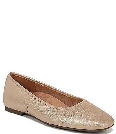 Vionic Orinda Leather Ballet Flats Product Image