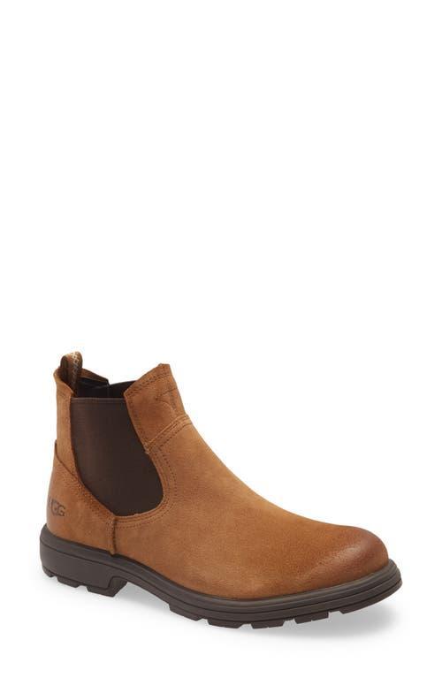 UGG Mens Biltmore Waterproof Suede Cold Weather Chelsea Boots Product Image