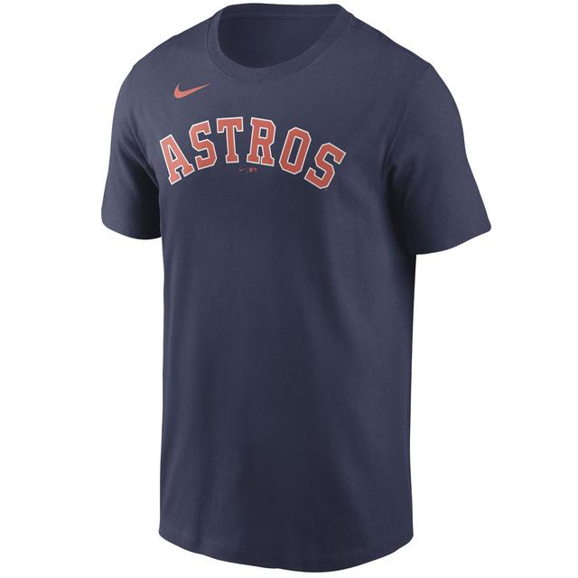 Nike Mens Alex Bregman Houston Astros Name and Number Player T-Shirt Product Image