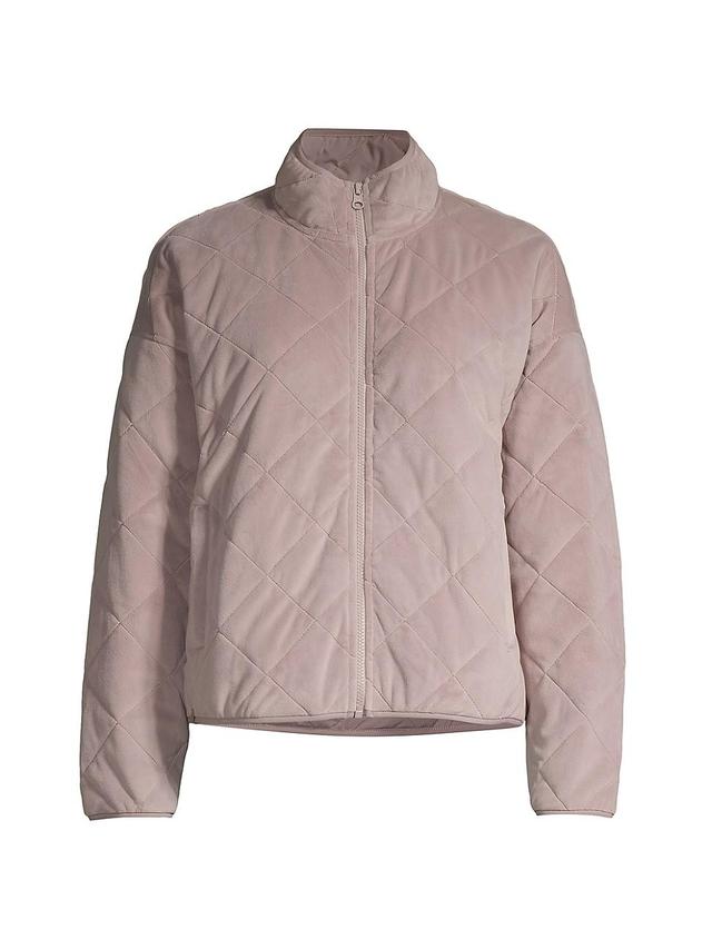 Womens LuxeChic Quilted Jacket Product Image