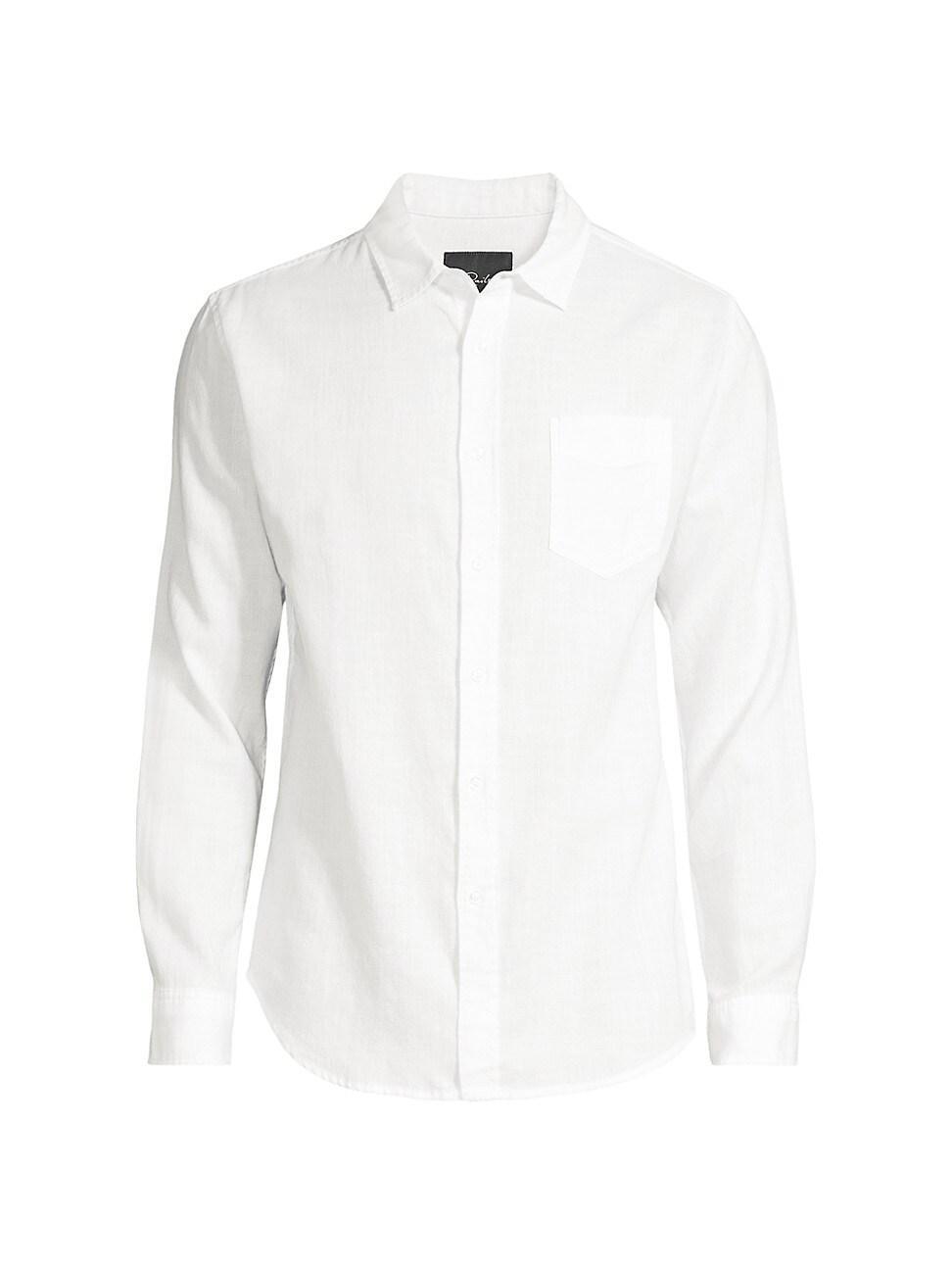 Rails Wyatt Relaxed Fit Solid Button-Up Shirt Product Image