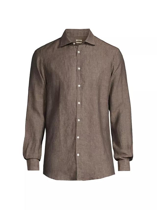 Canary Button-Front Shirt Product Image