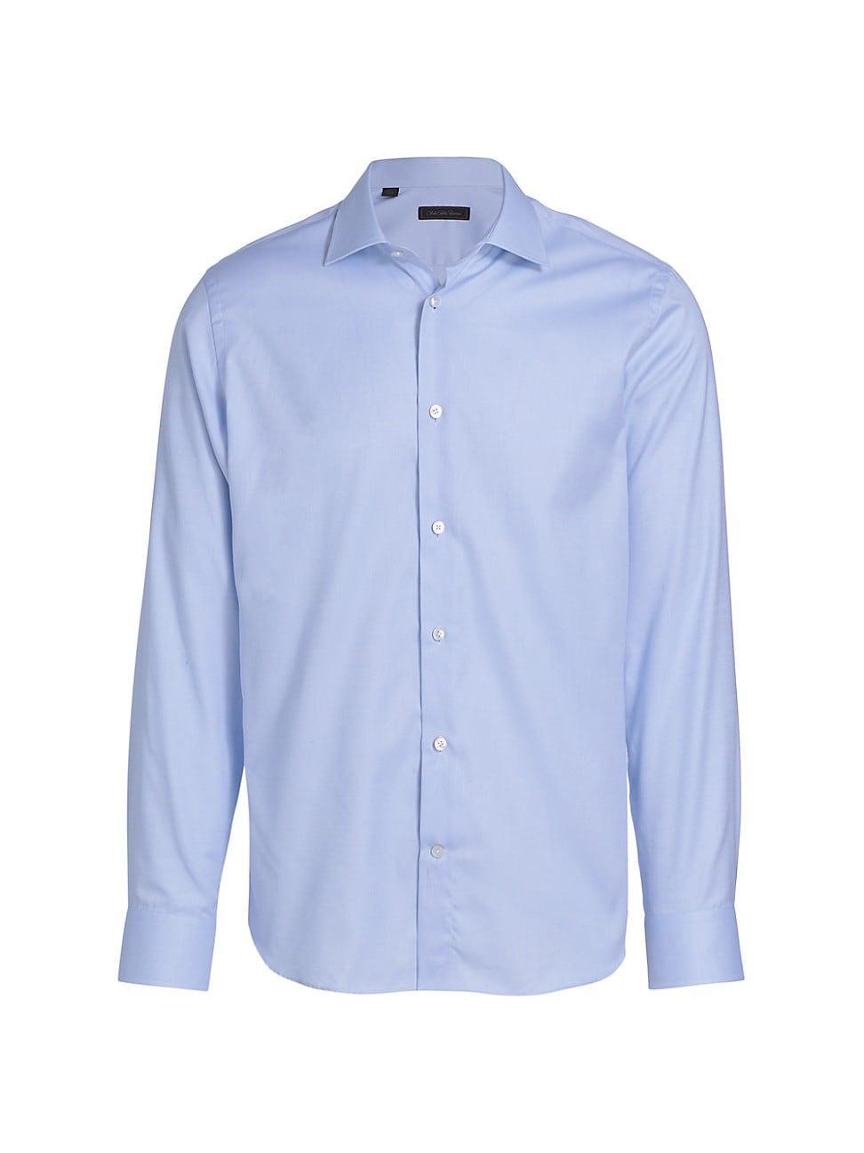 Mens COLLECTION Cotton Button-Front Shirt Product Image