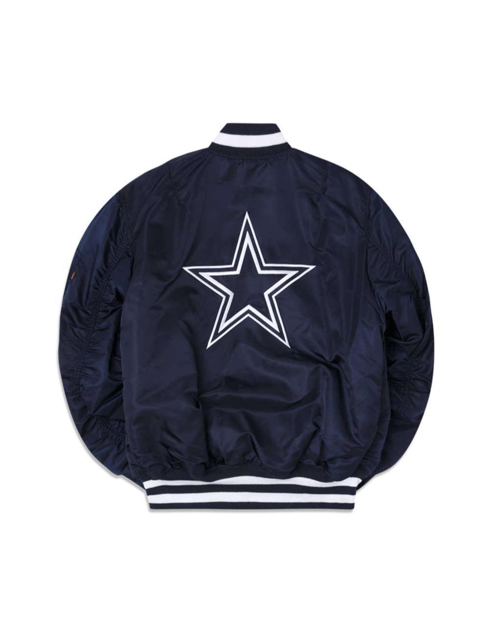 DALLAS COWBOYS X ALPHA X NEW ERA MA-1 BOMBER JACKET Unisex Product Image