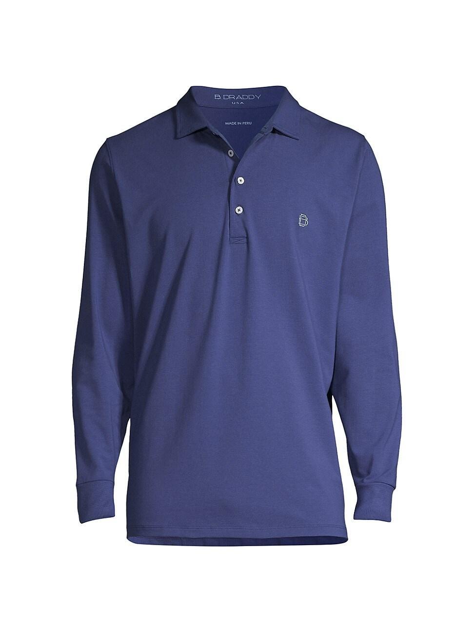 Mens Jack Long-Sleeve Polo Shirt Product Image