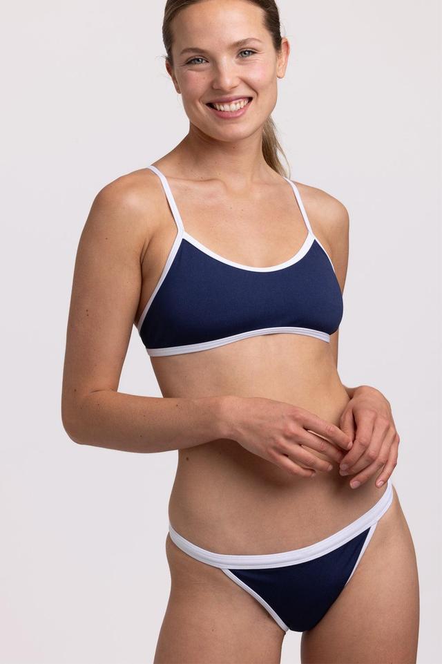 Dora Bikini Bottom - Navy Contrast Female Product Image