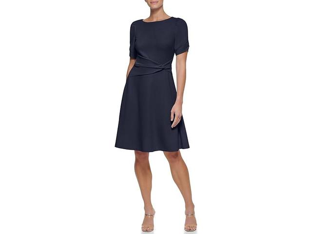 DKNY Balloon Sleeve Dress Women's Clothing Product Image