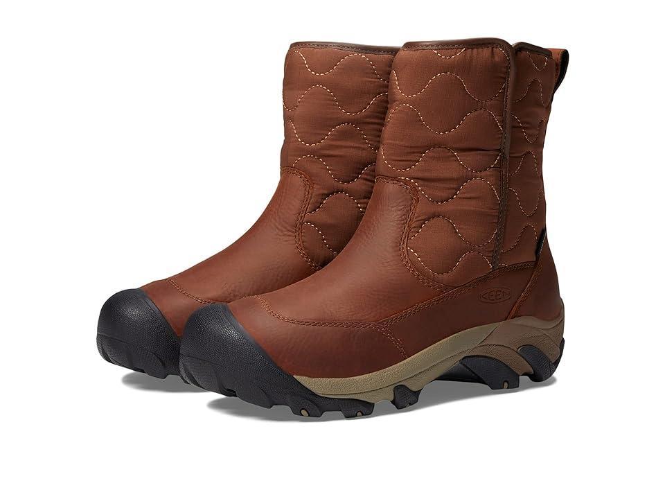 KEEN Betty Boot Pull-On Waterproof Black) Women's Waterproof Boots Product Image