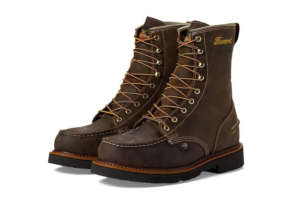 Thorogood American Heritage 8 Waterproof (Crazy Horse) Men's Shoes Product Image