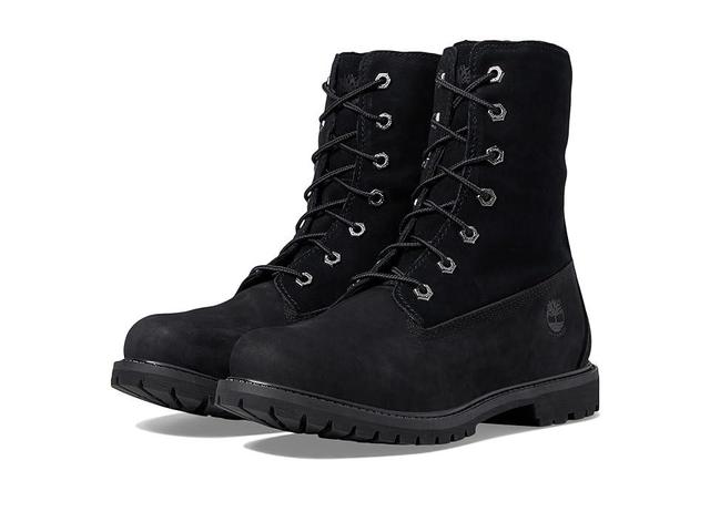 Timberland Authentics Teddy Fleece Fold-Down Nubuck) Women's Lace-up Boots Product Image