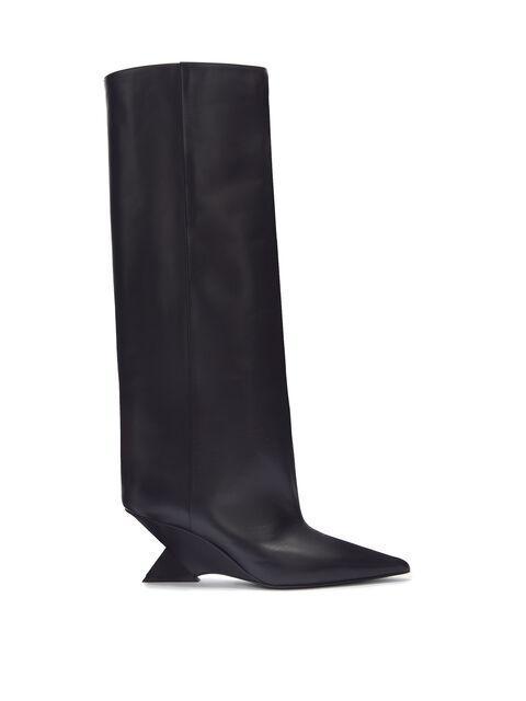 ''Cheope'' black tube boot Product Image