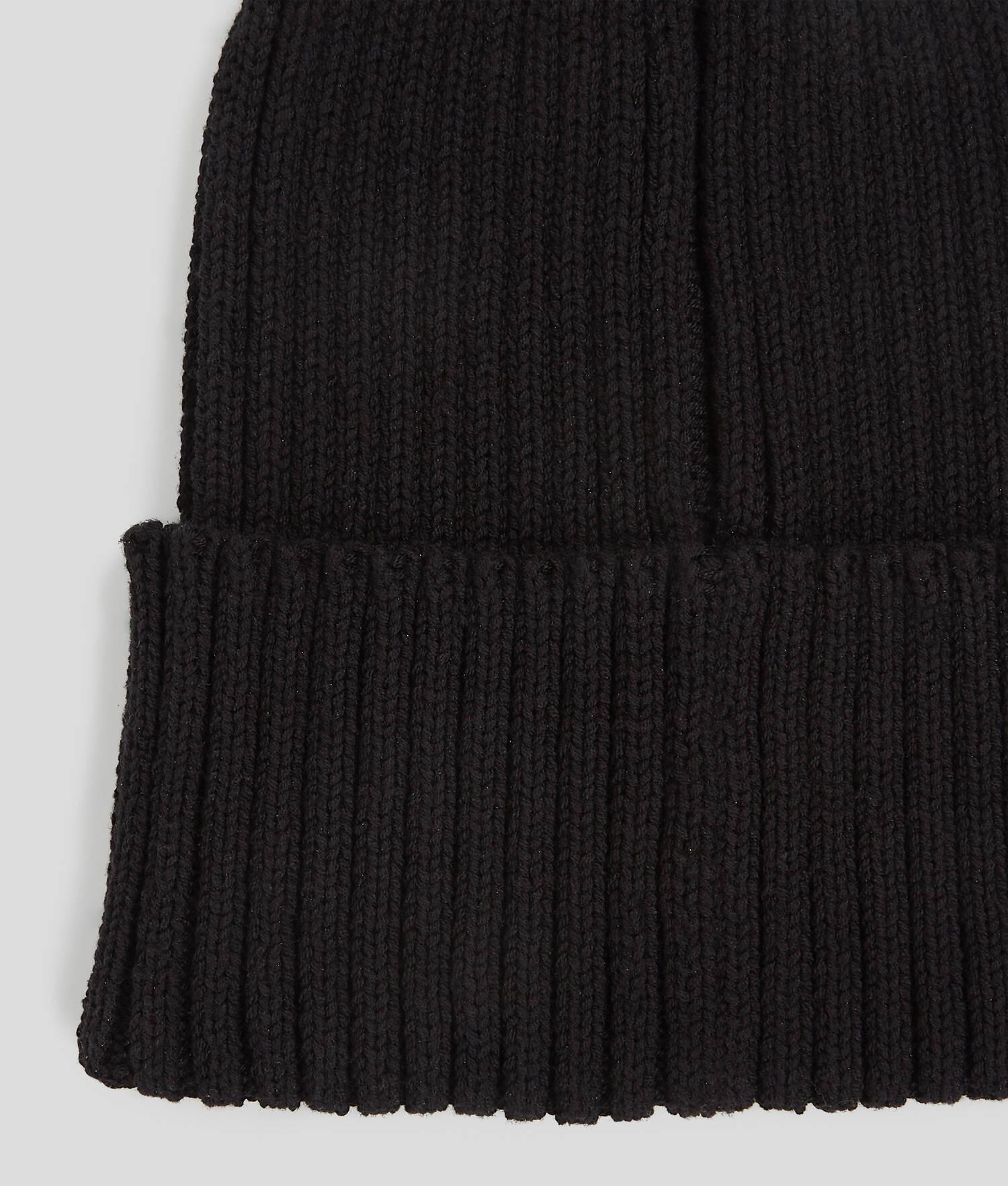 KLJ LOGO RIBBED BEANIE Product Image