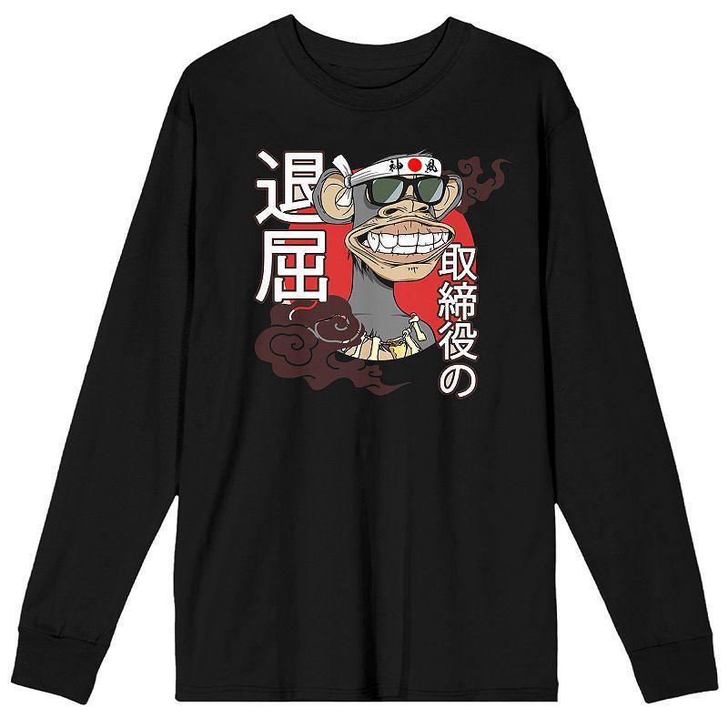 Mens Bored of Directors Ape Long Sleeve Tee Product Image