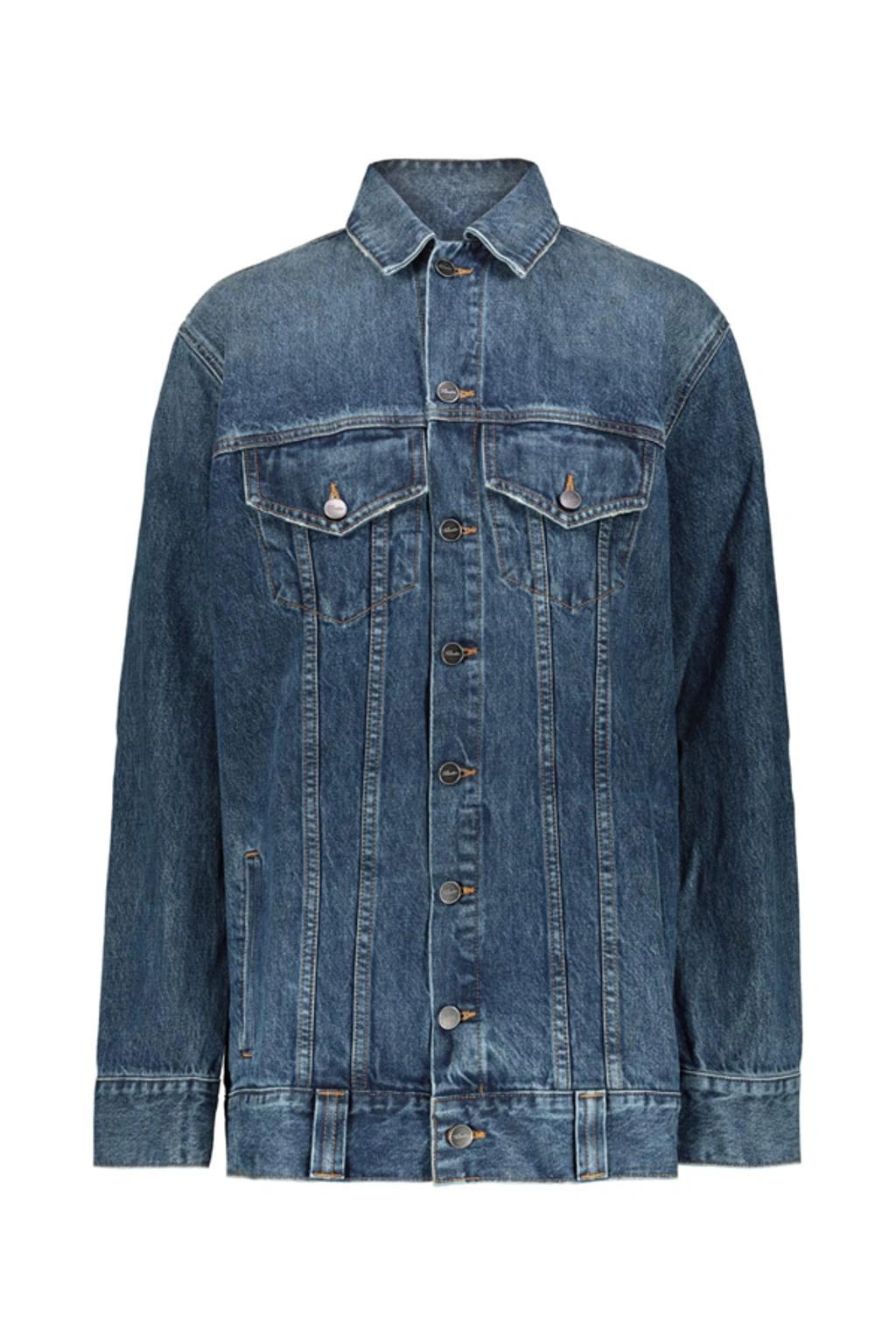 KHAITE Ross Jacket In Blue Product Image