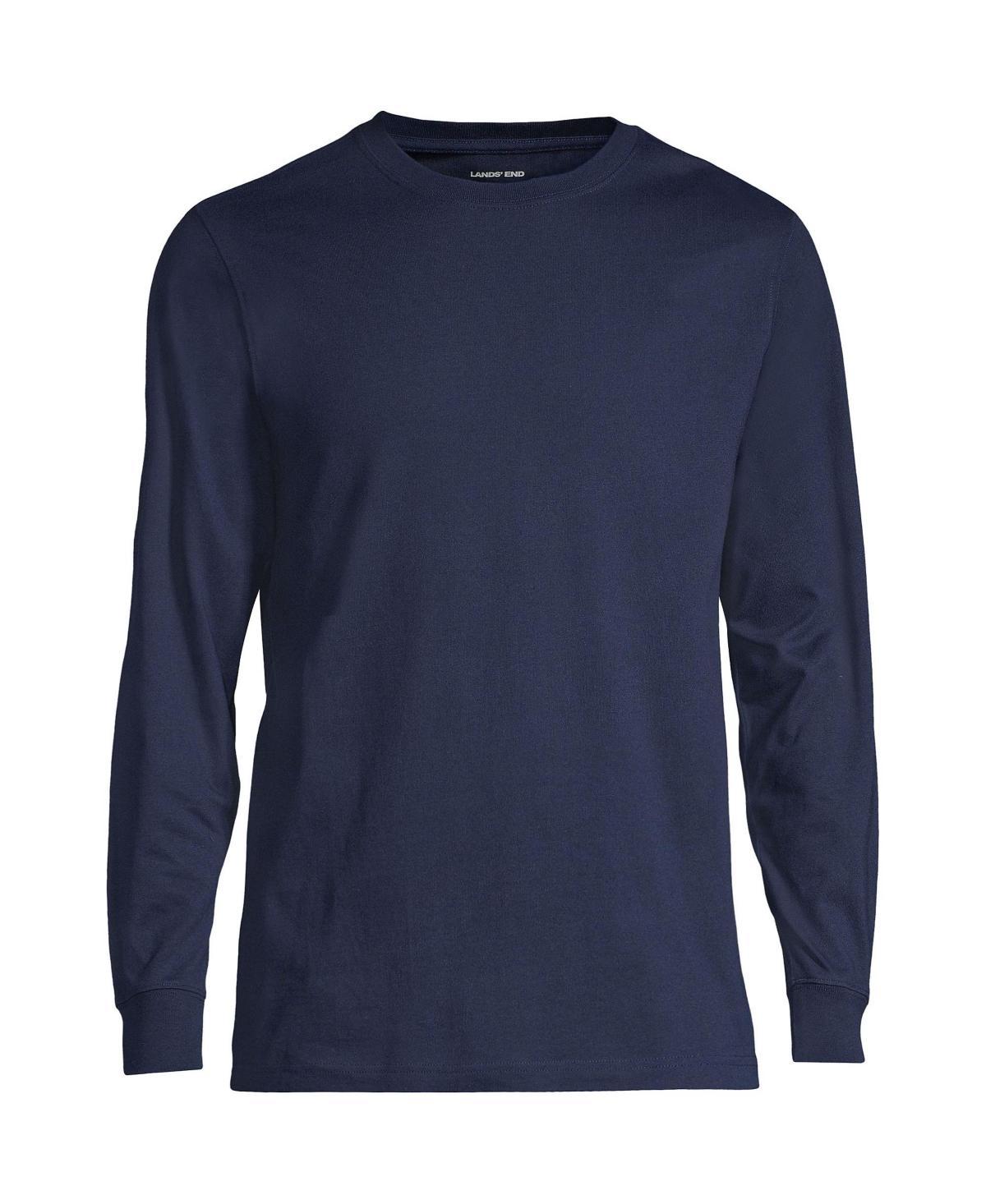 Mens Lands End Super-T Long Sleeve T-Shirt Product Image